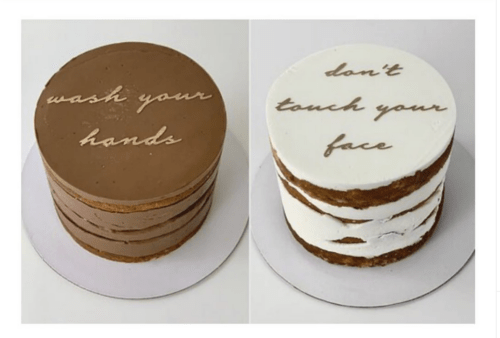 New Normal Shelter-In-Place Birthday Cakes