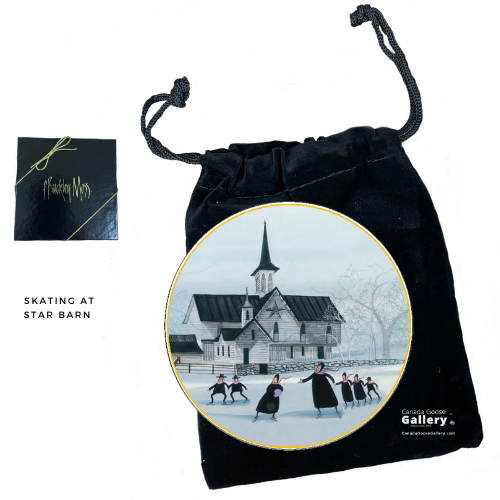 Skating At Star Barn Ornament