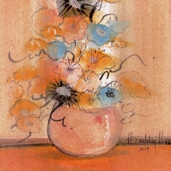 Floral Pink Painting
