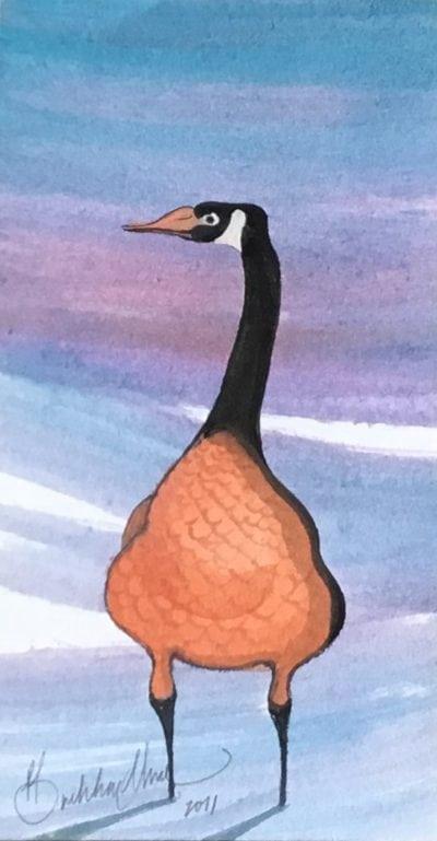pbuckleymoss-original-watercolor-goose