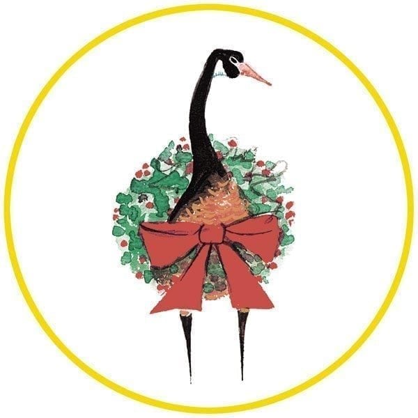 pbuckleymos-limitededition-ornament-goose-christmas-CanadaGooseGallery-WaynescilleOhio