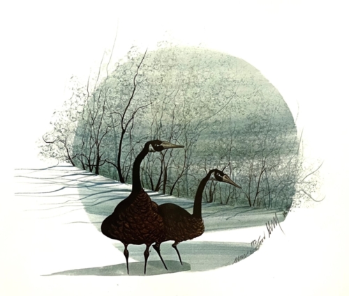 winter-mates-geese-love-limited-edition-rare-print-p-buckley-moss