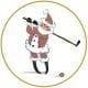 pbuckleymoss-ornament-limitededition-Porcelain-gifts-golf-santa-christmas