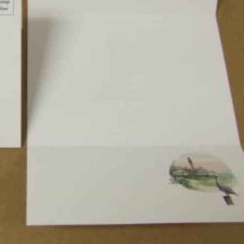 Art, Artist, P Buckley Moss, Canada Goose Gallery, Waynesville, Ohio, Limited Edition, Notecard, Stationary