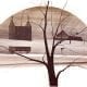 PBuckleyMoss-Waynesville-Ohio-CanadaGooseGallery-Art-Artist-LimitedEdition-Print-IconicTree-Landscape-Barn-Virginia-Vintage