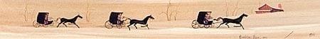 Three in a Row print-pbuckleymoss-limitededition-art-buggy-horse