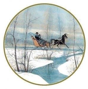 CanadaGooseGallery-Waynesville-Ohio-pbuckleymoss-ornament-limitededition-winter-sleigh