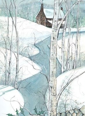 PBuckleyMoss-Waynesville-Ohio-CanadaGooseGallery-Art-Artist-LimitedEdition-Print-Appalachian-Winter