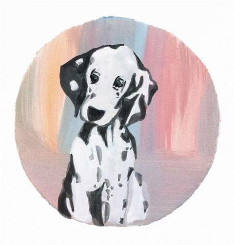 Dalmatian pbuckleymoss-print-limitededition-dog-dalmatian