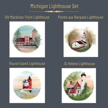 Michigan Lighthouse Set