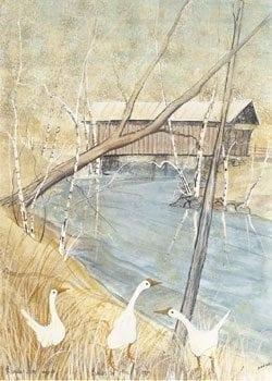 Bridge in the Woods