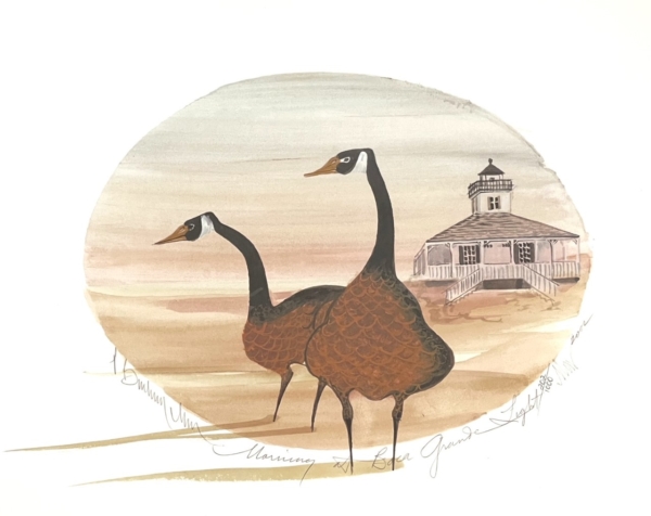 morning-at-boca-grand-light-love-geese-limited-edition-rare-print-p-buckley-moss-geese-love