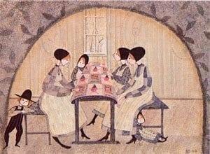 Gossip pbuckleymoss-print-limitededition-four-girls-quilt