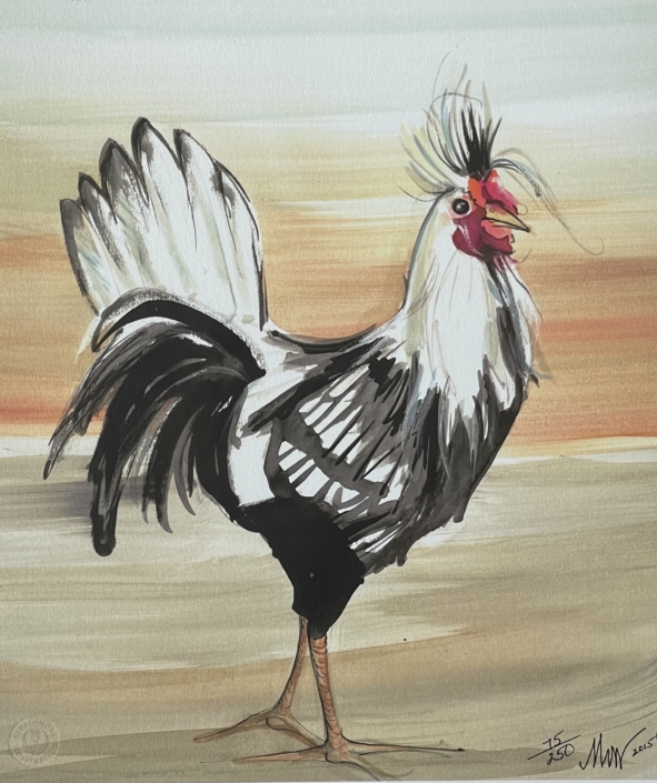 Morning Strut Art Print P Buckley Moss morning-strut-p-buckley-moss-print