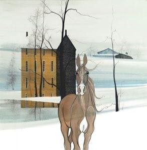 CanadaGooseGallery-WaynesvilleOhio-Pbuckleymoss-limitededition-print-art-horse