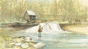 The River’s Joy fishing-river-limitededition-print-pbuckleymoss-decor