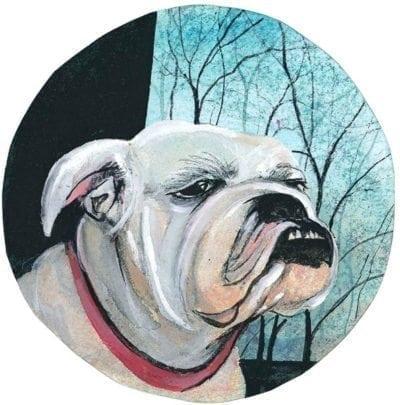 Stoic Friend pbuckleymoss-print-limitededition-dog-bulldog