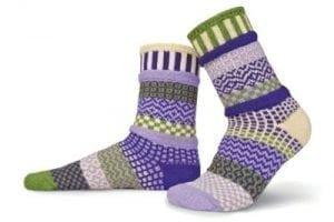 Solmate Orchid Crew Sock available at Canada Goose Gallery in Waynesville, Ohio.