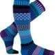 Solmate Raspberry Knee Socks, colorful, comfortable, stylish and warm.
