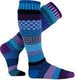 Solmate Raspberry Knee Socks, colorful, comfortable, stylish and warm.