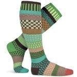 Solmate September Sun Knee Socks, colorful, comfortable, stylish and warm.