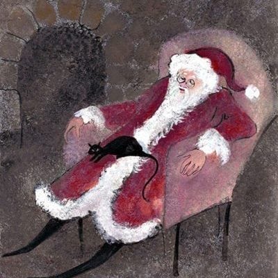 PBuckleyMoss-Waynesville-Ohio-CanadaGooseGallery-Art-Artist-LimitedEdition-Print-Christmas-Santa-Holiday