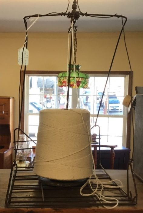 Antique String Holder Antiques-WaynesvilleOhio-BrassLantern
