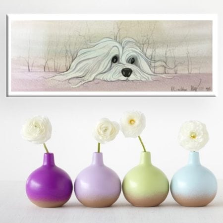 Dog-CanadaGooseGallery-Waynesville-Ohio-Coloroftheyear-pbuckleymoss-art-limitededition-print-giclee-Quilting-Original-watercolor-Painting-UltraViolet