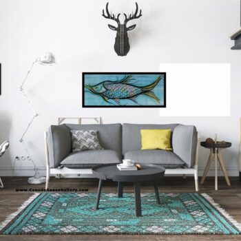 Shimmering In The Depths Living Space