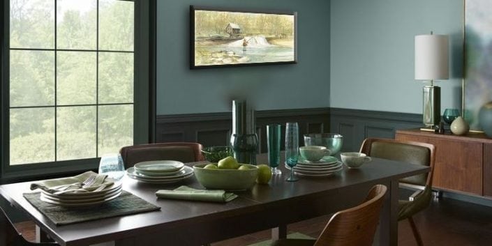 Home Decor Dining Blue