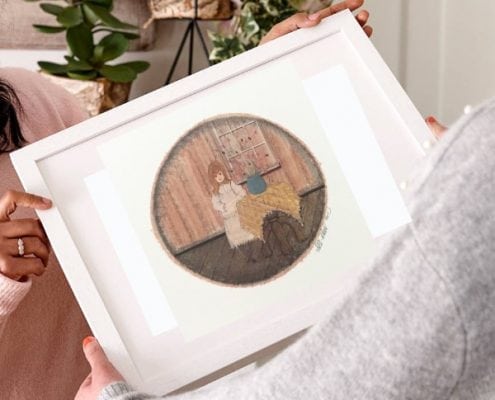 CanadaGooseGallery-Waynesville-Ohio-limitededition-print-pbuckleymoss-Linda-art-mint-rare-framed-art
