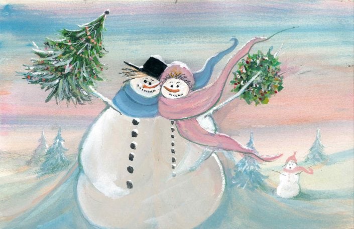 Snowman-Winter-PBuckleyMoss-LimitedEdition-Print-Art-WaynesvilleOhio-CanadaGooseGallery
