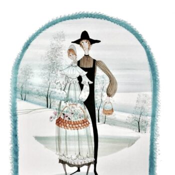 Wedding In Spring Painting