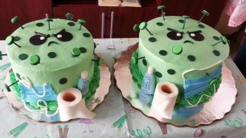 Shelter-in-Place Birthday Cakes