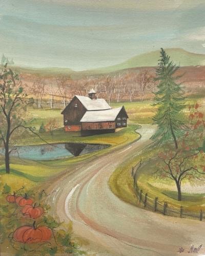p-buckley-moss-autumn-on-the-farm-art-print