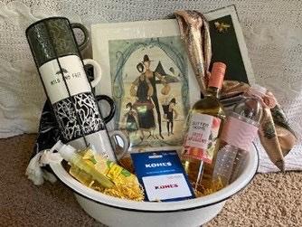Kitchen Decor Breast Cancer Raffel Basket Kitchen Decor Breast Cancer Raffel Basket