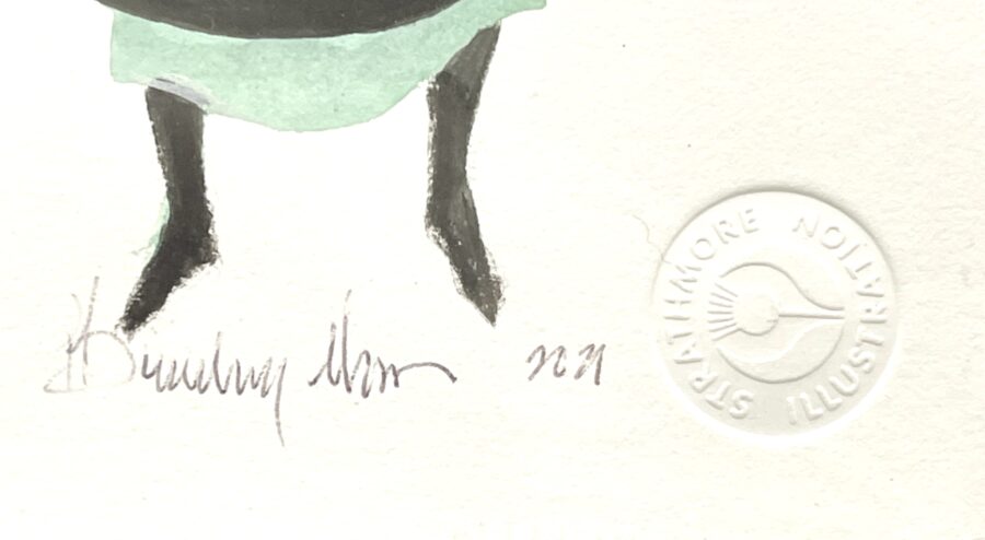 Little Marguerite Painting Signature