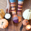 Solmate-pumpkin-pie-crew-sock