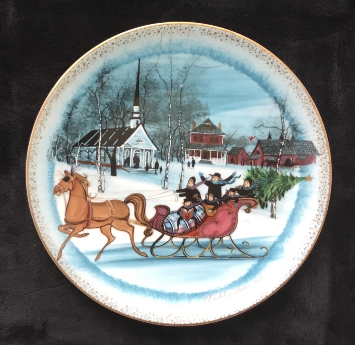 p-buckley-moss-christmas-sleigh-plate