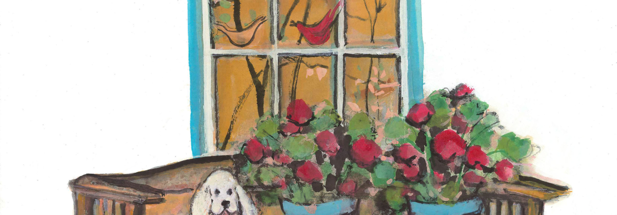 p-buckley-moss-new-print-2023-dog-cat-birds-flowers-exclusively-for-canada-goose-gallery-waynesville-ohio