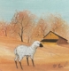autumn-day-lamb-landscape-barn-trees