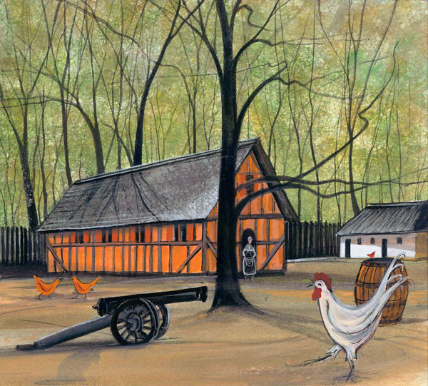 rooster-p-buckley-moss-artist-historic-landscape