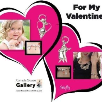 CanadaGooseGallery-WaynesvilleOhio-Gifts-PBuckleyMoss-Jewelry-Charms-art-Goose-Valentine-BasketBaby-Skater