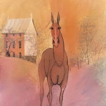 Horse and House Painting