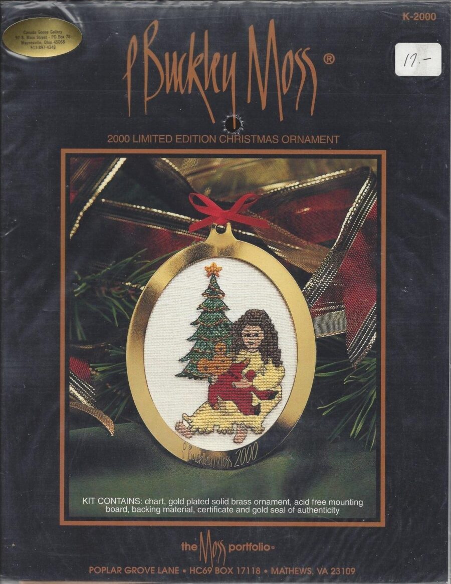 Counted Cross Stitch Christmas Ornament