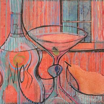 Still Life in Red limited edition print by P. Buckley Moss - Still Life Collection.