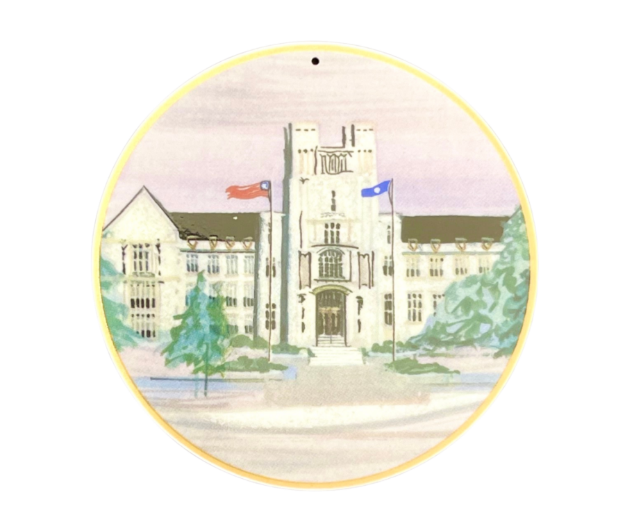 Burruss Hall Ornament