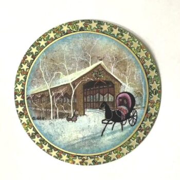 country-ride-ornament-waynesville-ohio-corwin-nixon-bridge-p-buckley-moss