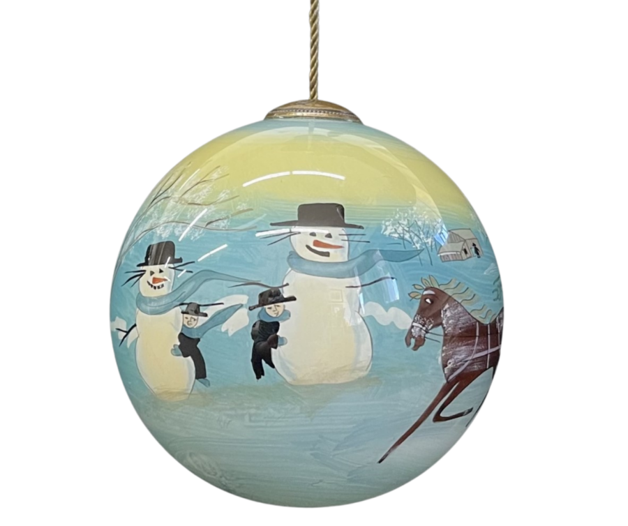 Dashing Through The Snow Ornament