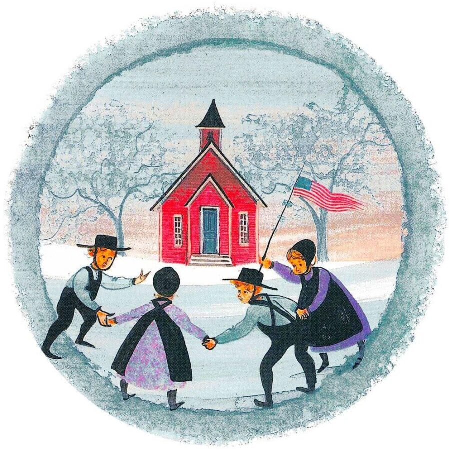 SchoolFriends-Waynesville-Ohio-PBuckleyMoss-Ornament-LimitedEdition-School-Friends-Virginia
